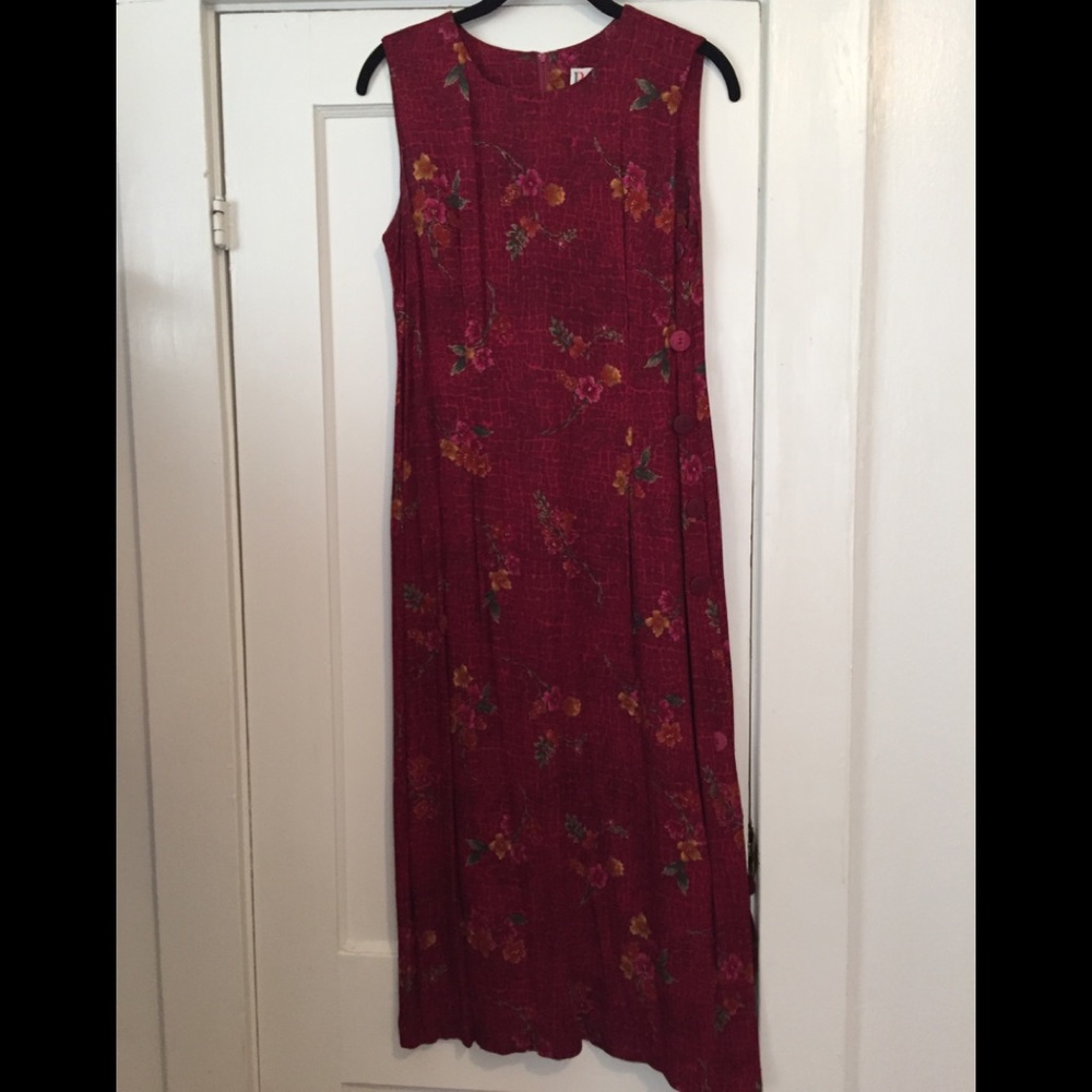 Flowered summer dress
